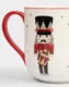Кружка бело-красная большая Щелкунчик Nutcracker
