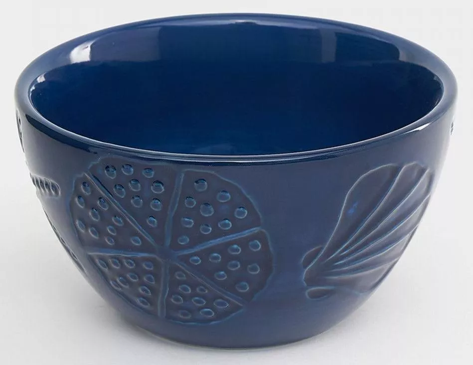Набор из 2 предметов: блюдо и салатник Синие кораллы Blue Coral