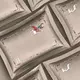 Кпб,king size,"passage"капучино,сатин,хлопок 100%,п.240х260-1шт,пр.260х260-1шт,н.50х70-2шт/70х70-2шт
