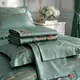 Кпб семейный "passage" зеленый, сатин, хлопок 100%, подод.150х210-2шт, пр.240х240-1шт, нав.50х70-2шт