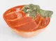 Пиала Тыква с листом Bright pumpkin оранжево-зеленая 540 мл