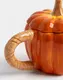 Кружка с крышкой Тыква оранжевая Bright pumpkin