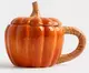 Кружка с крышкой Тыква оранжевая Bright pumpkin