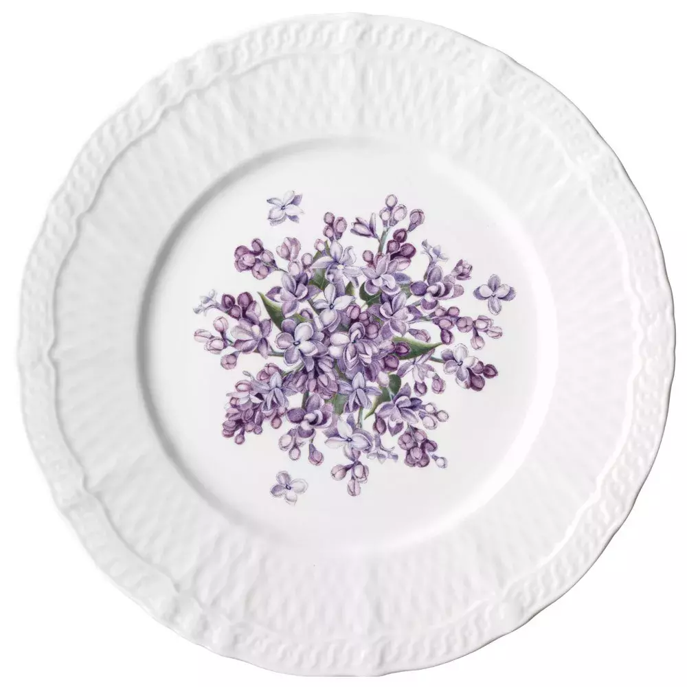 Набор из 2 тарелок закусочных Lilac