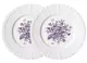 Набор из 2 тарелок закусочных Lilac