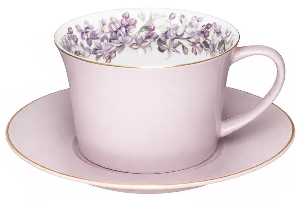 Чайная пара lefard Lilac