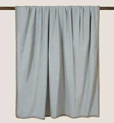 Плед Frati SOFT BAMBOO PERLA с тесьмой Coco, серый, 160х200, бамбук 40% полиэстер 60%, 910г