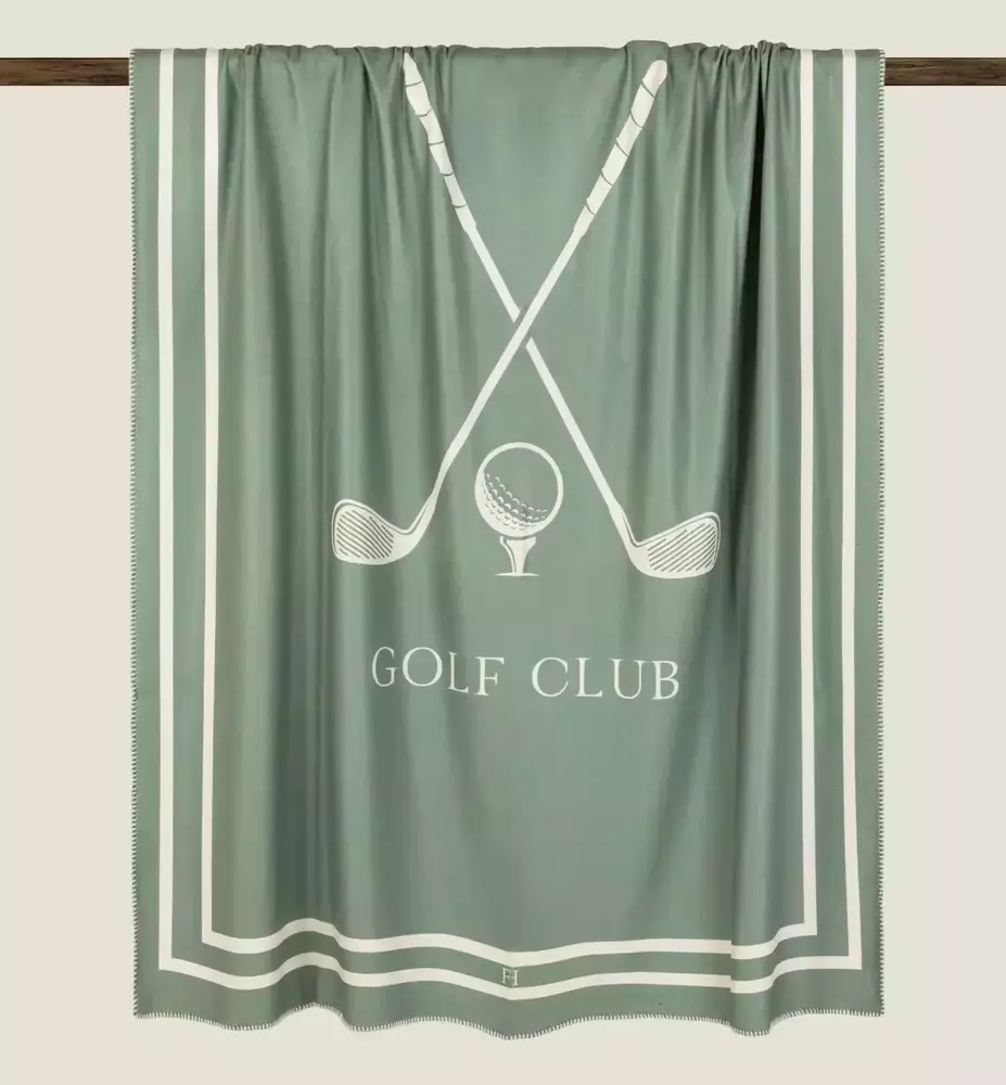 Плед GOLF CLUB 150x200 хлопок 35% полиэстер 65%, 730г