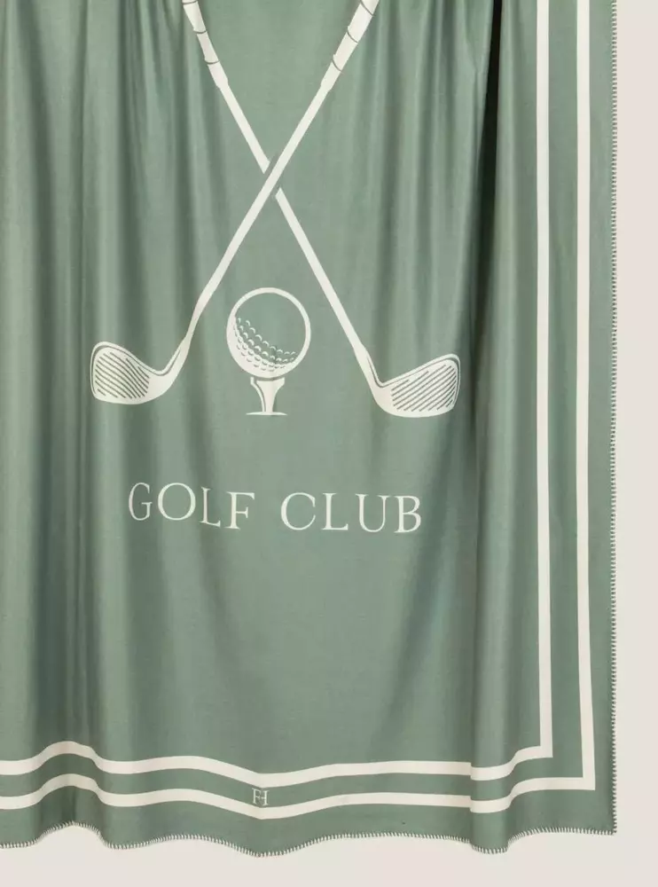 Плед GOLF CLUB 150x200 хлопок 35% полиэстер 65%, 730г