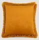 Подушка MARABOU GOLD 50х50, велюр, полиэстер, начинка конфорель