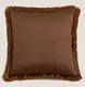 Подушка MARABOU MOKA 50х50, велюр, полиэстер, начинка конфорель