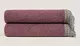 Плед Frati SOFT BAMBOO GRANATA с тесьмой Rousseau, гранатовый, 160х200, бамбук 40% полиэстер 60%