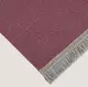 Плед Frati SOFT BAMBOO GRANATA с тесьмой Rousseau, гранатовый, 160х200, бамбук 40% полиэстер 60%
