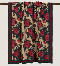 Плед Frati SECRET GARDEN 150x190, шерсть 80% полиэстер 20%, 900г