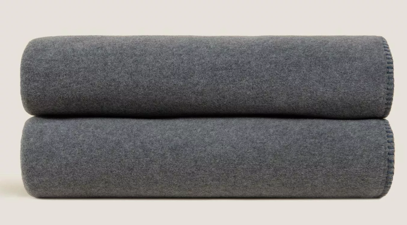 Плед Frati SOFT VISCOSE ANTHRACITE,темно-серый, 130x160, вискоза 30% полиэстер 70%, 510г