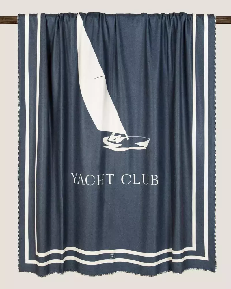 Плед YACHT CLUB 150x200 хлопок 35% полиэстер 65%, 730г