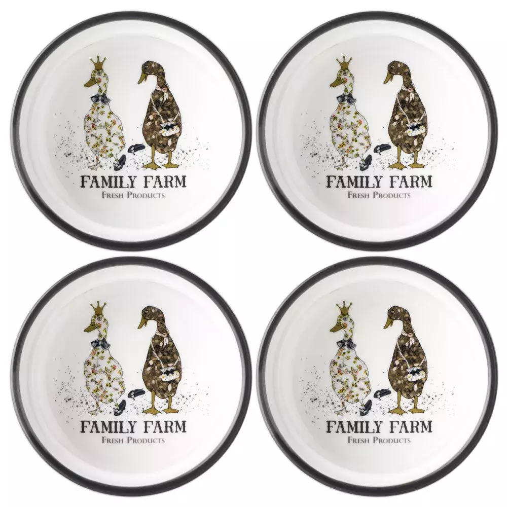 Набор из 4 рамекинов Family Farm 160 мл