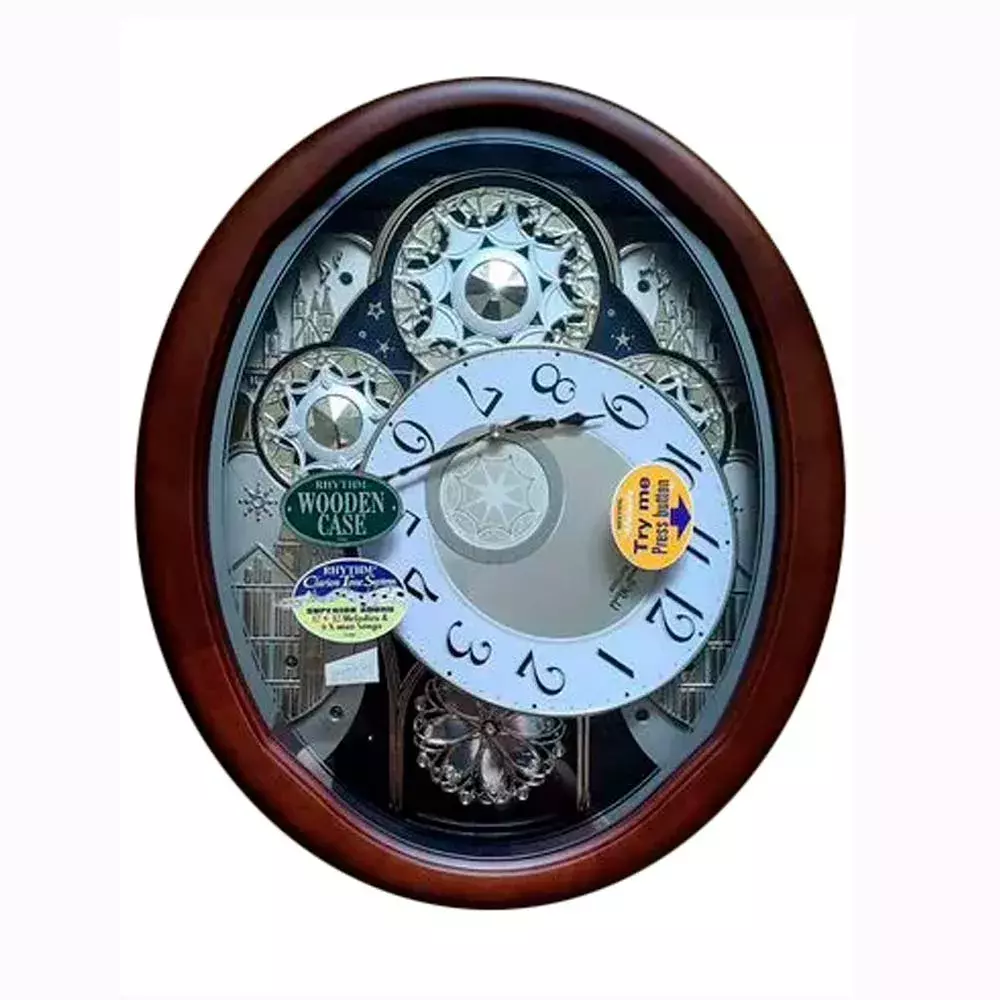 Rhythm  Настенные музыкальные часы 4MH876WD06 (склад)