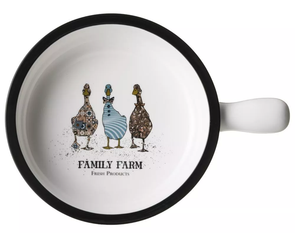 Салатник с ручкой Family Farm 800 мл