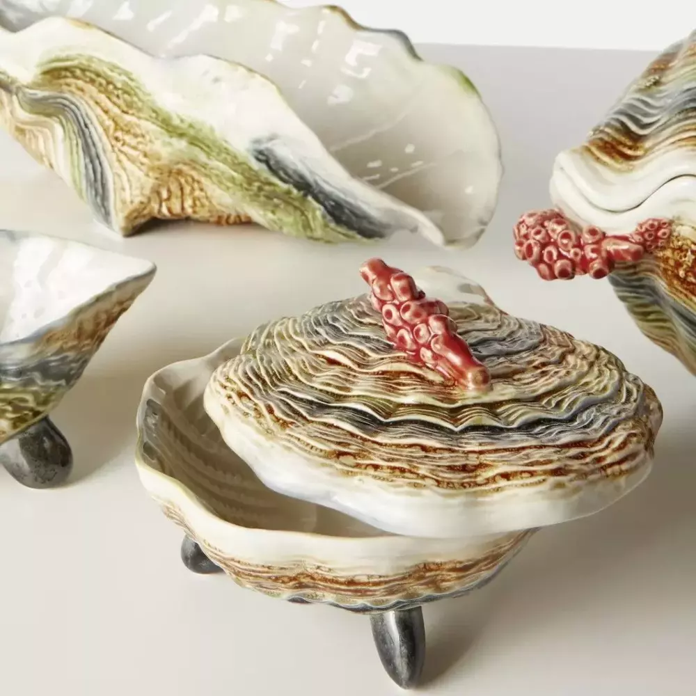 Супница Oysters & Scallops 2 л мультиколор