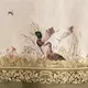Скатерть овальная Охота зеленый хлопок с пропиткой