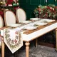 Дорожка на стол 300 см Щелкунчик круговой бежевый хлопок