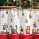 Скатерть круглая Щелкунчик красный хлопок