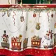 Скатерть круглая Щелкунчик красный хлопок