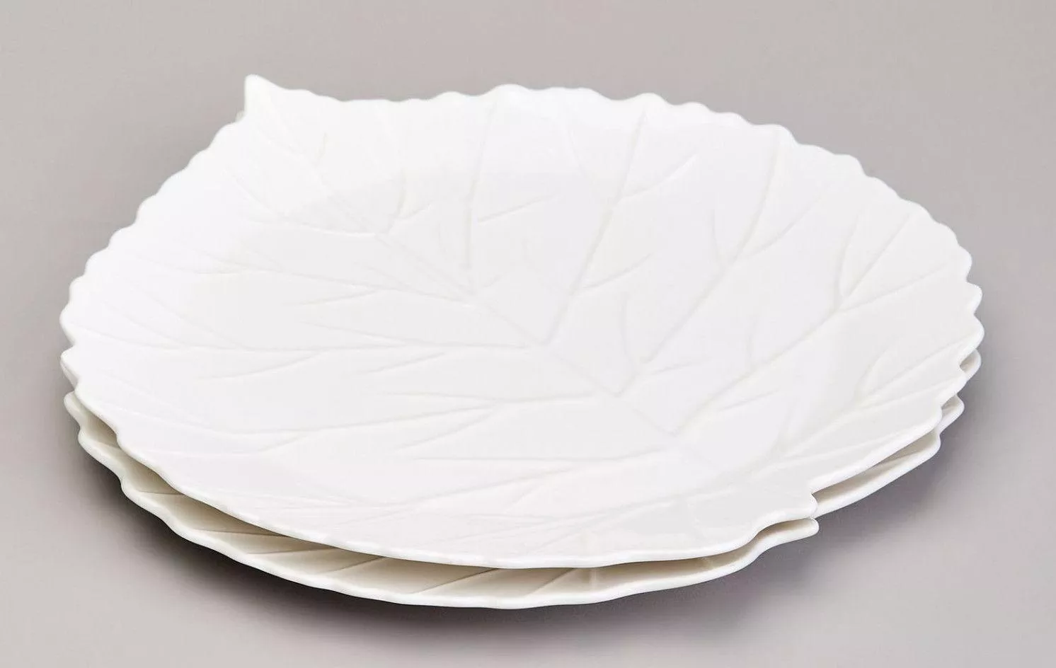 Набор из 2 тарелок закусочных Leaves