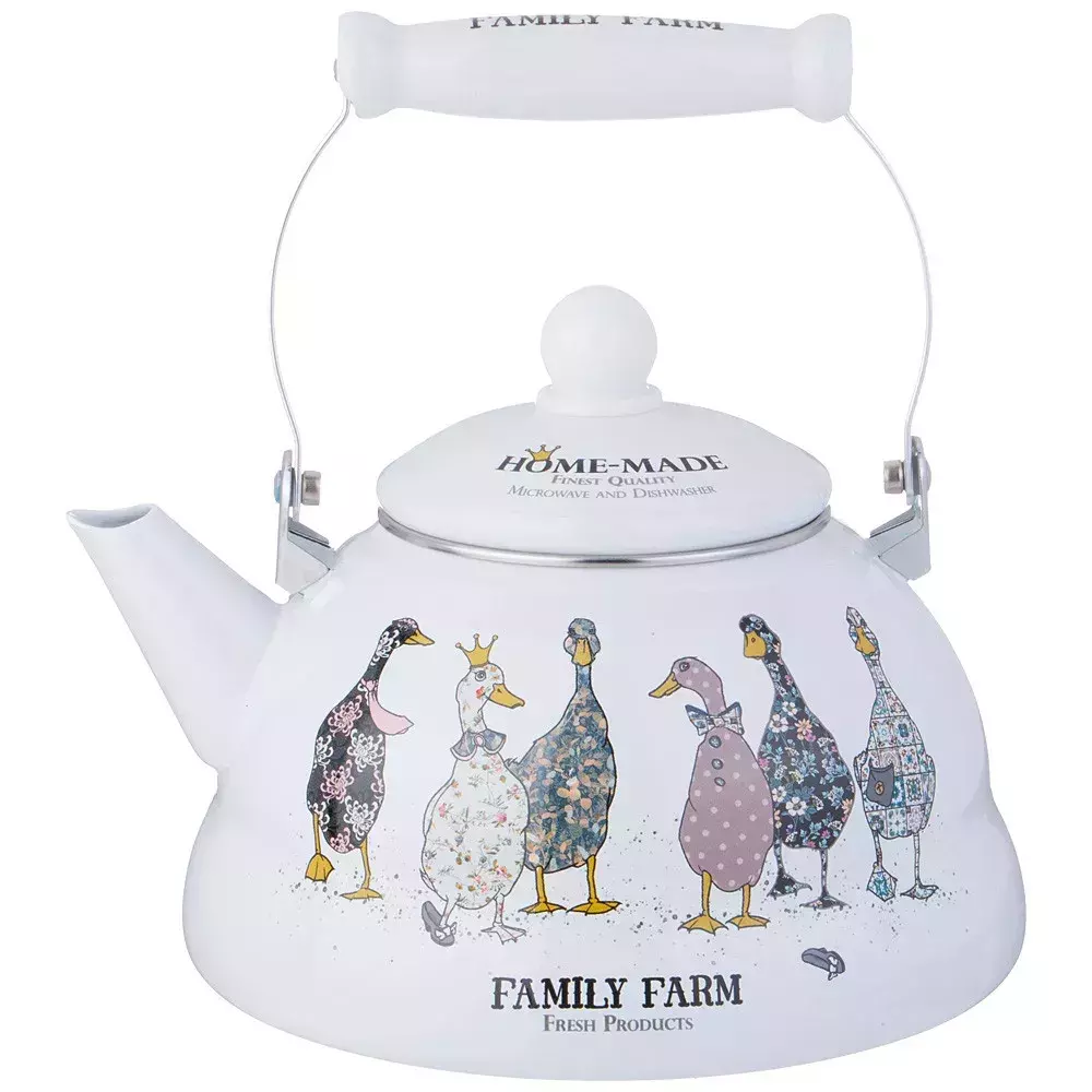 Чайник эмалированный Family farm - УЦЕНКА