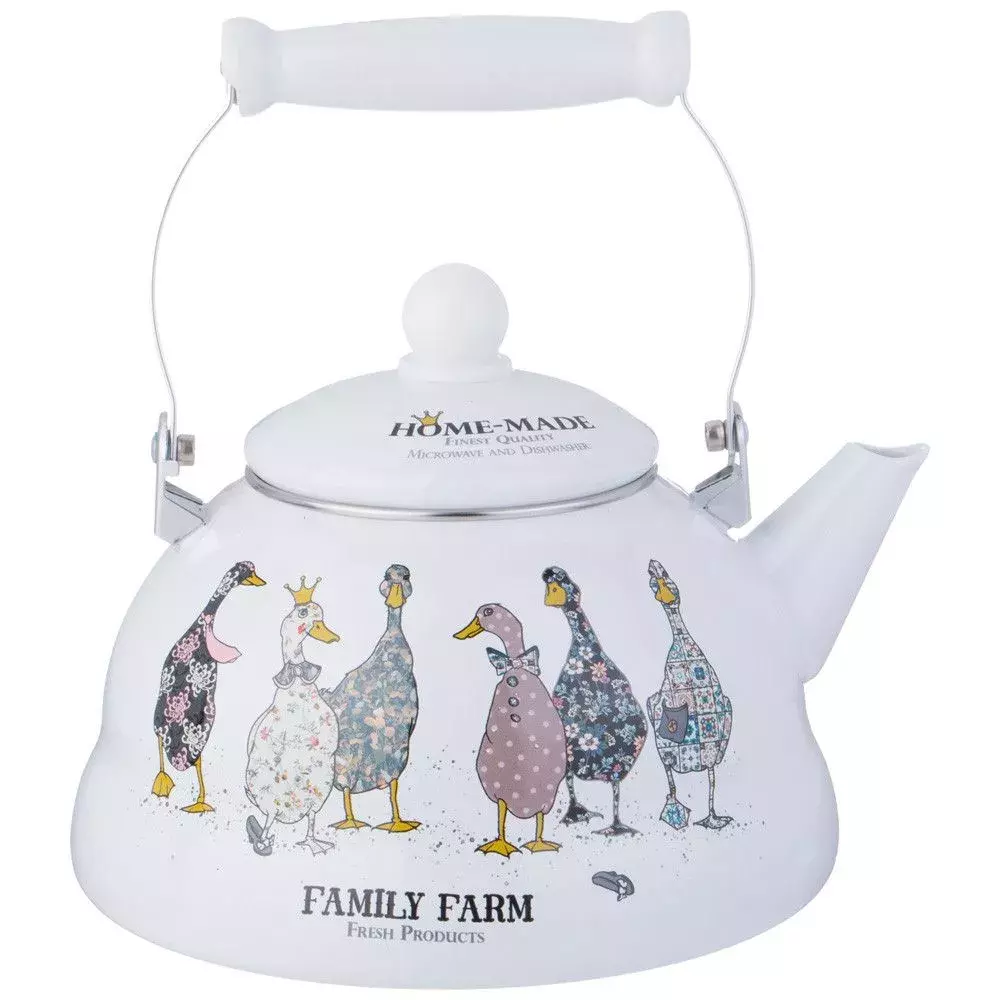 Чайник эмалированный Family farm - УЦЕНКА