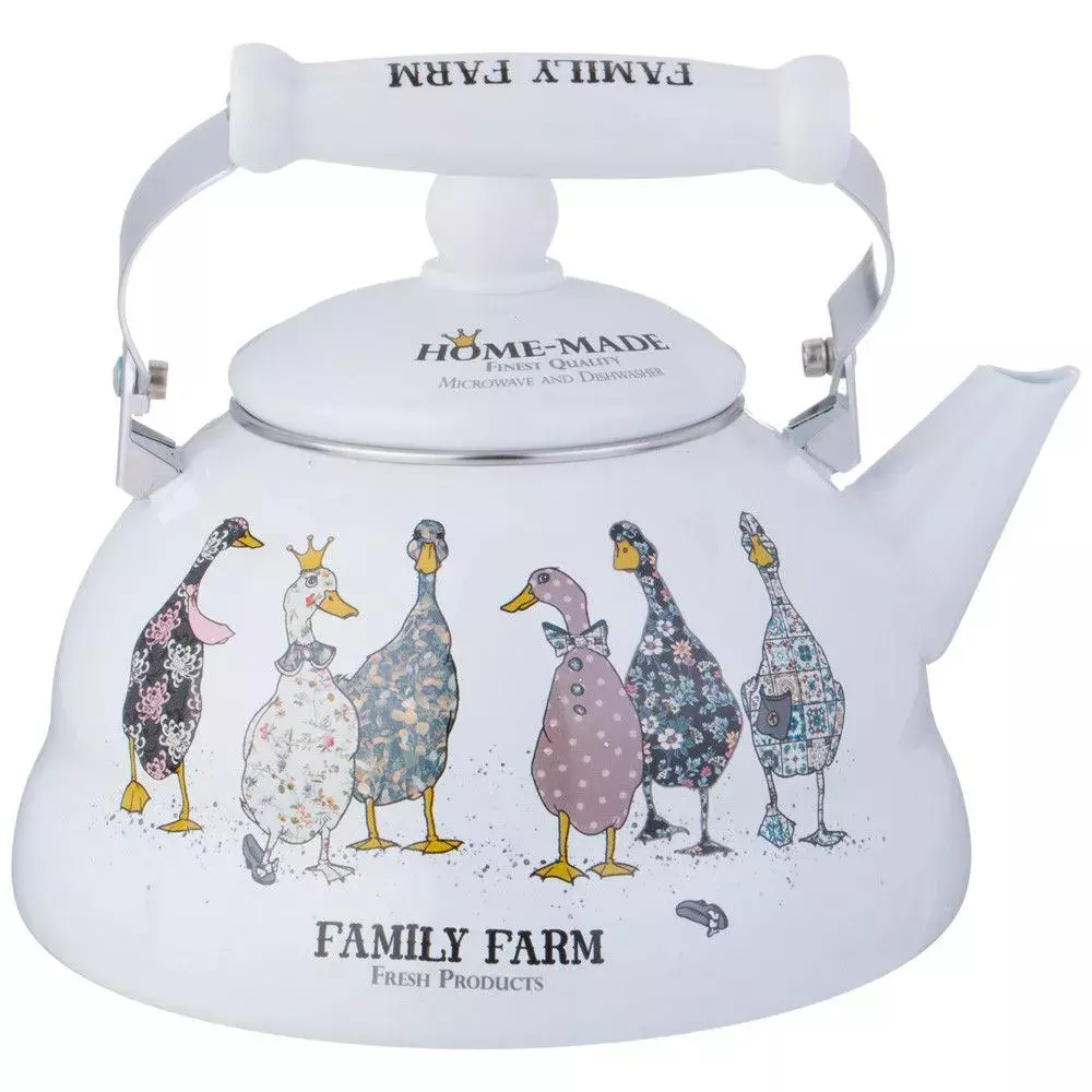 Чайник эмалированный Family farm - УЦЕНКА