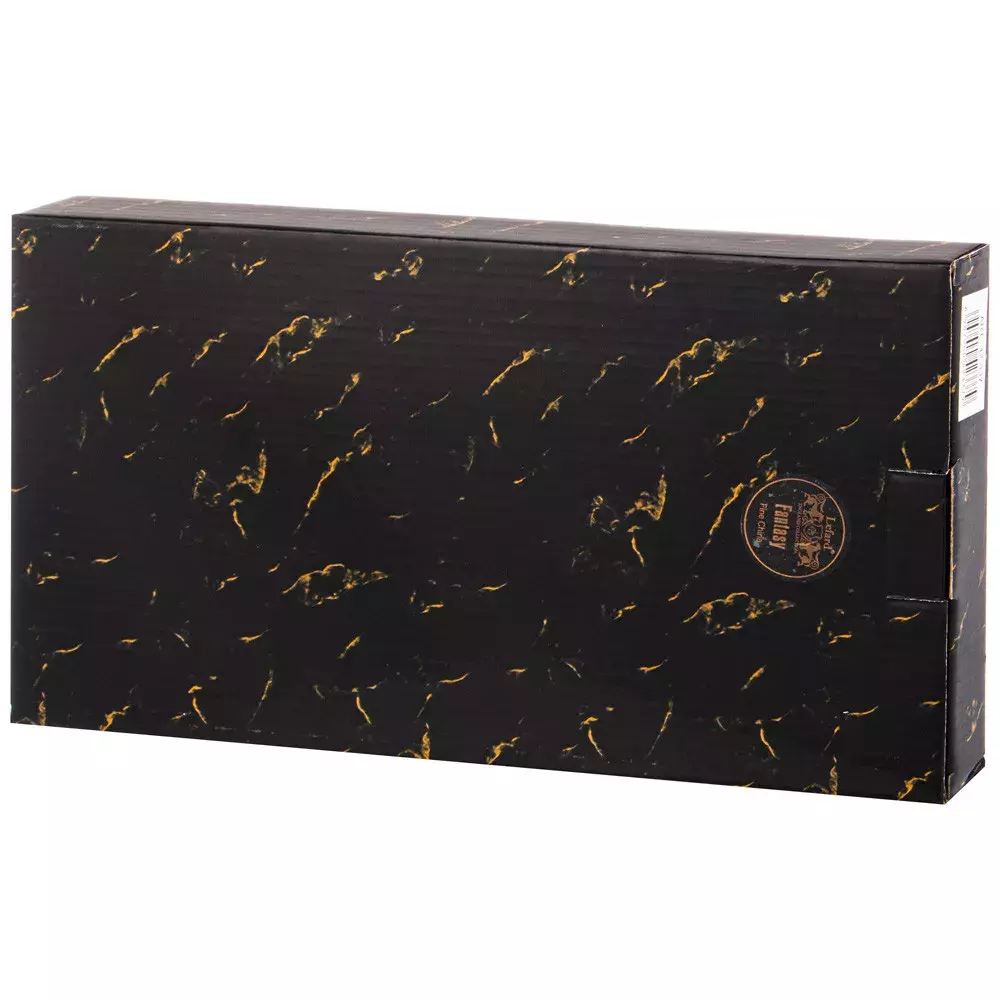 Блюдо овальное lefard "fantasy" 30.5*16,5*2,5 см черное (кор=24шт.)