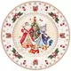 Тарелка закусочная Дед Мороз и Снегурочка