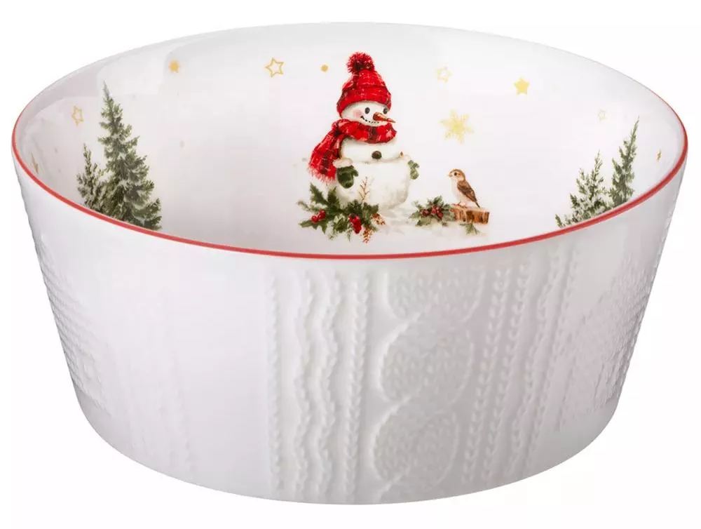 Салатник Winter Story Снеговик 620 мл