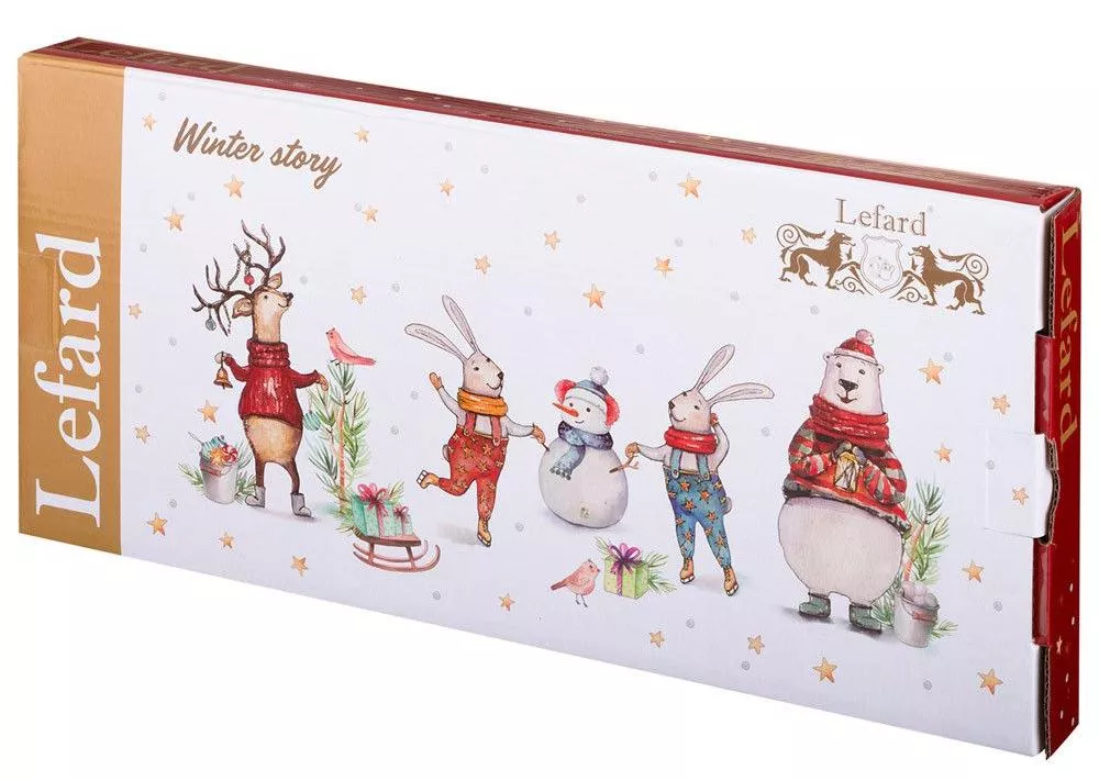 Блюдо овальное Winter Story 34 см