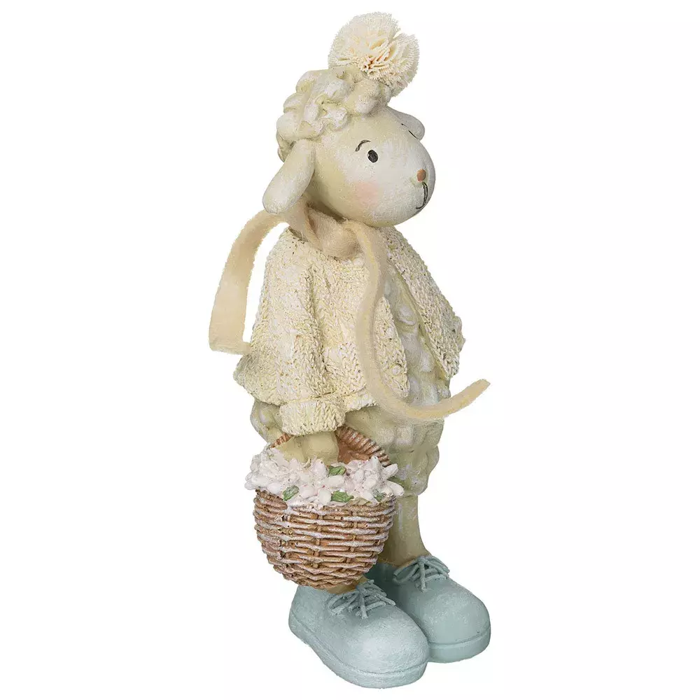 Фигурка Овечка с корзинкой