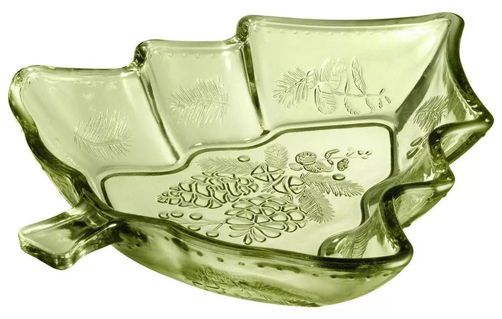 Блюдо сервировочное в форме елки Celebration Green