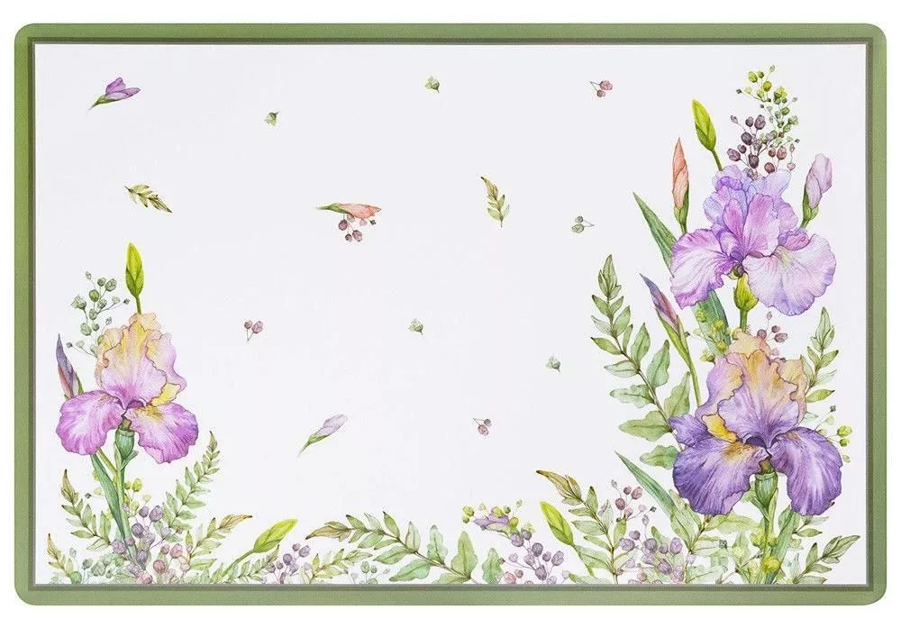 Набор из 4 подстановочных салфеток Irises 