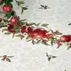 Скатерть Гранаты 140х180см зеленый хлопок