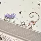 Скатерть Лавандовые коты 110х140см капучино хлопок с пропиткой