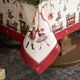 Скатерть прямоугольная 175х300 Щелкунчик красный