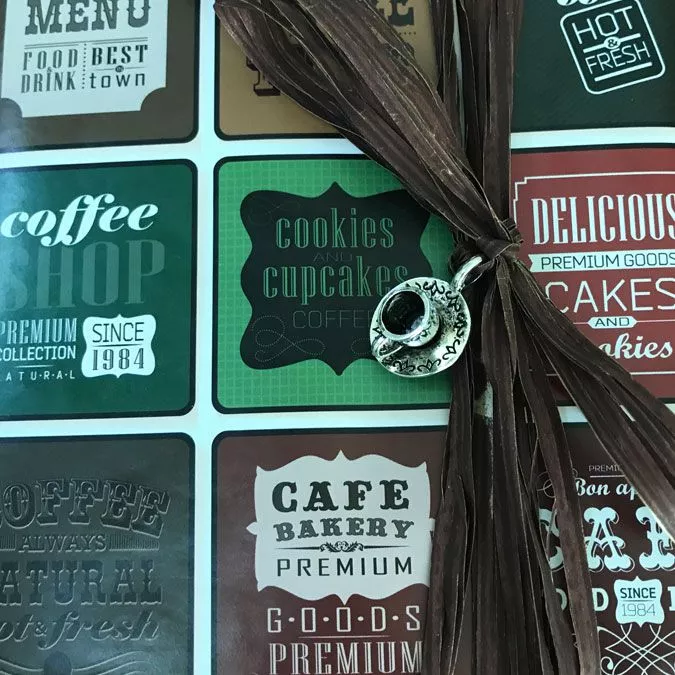 Оформление подарка Coffee