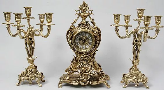Часы Ласу Кришта каминные
