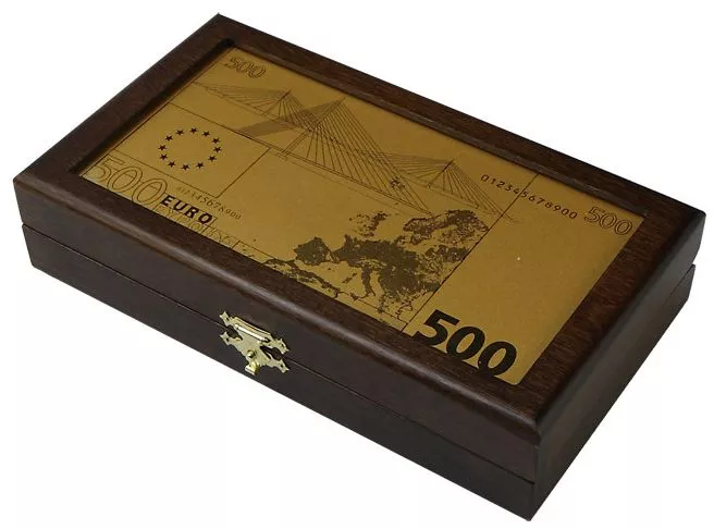 Купюрница c банкнотой 500 Euro