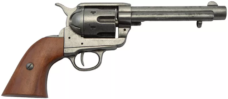 Револьвер с 6 патронами (калибр 45, США , Кольт, 1873 год)