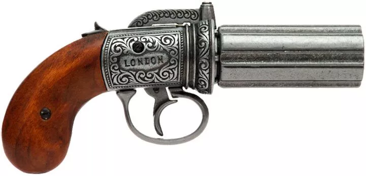 Револьвер Пепербокс (6 стволов, Англия, 1840 г)
